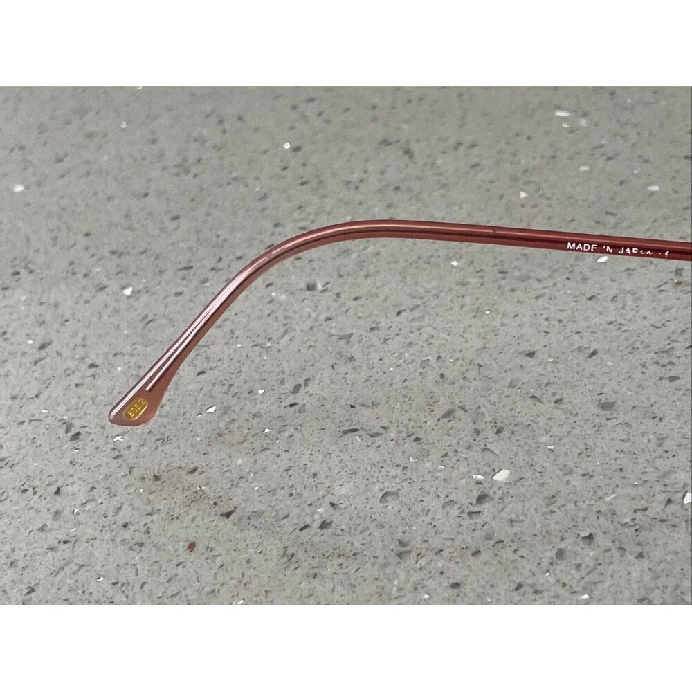 BCBG Maxazria Eyeglasses Frames ONLY BG SPL 50 49-17-140mm Japan full rim rose